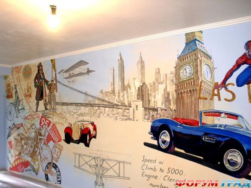 роспись стен