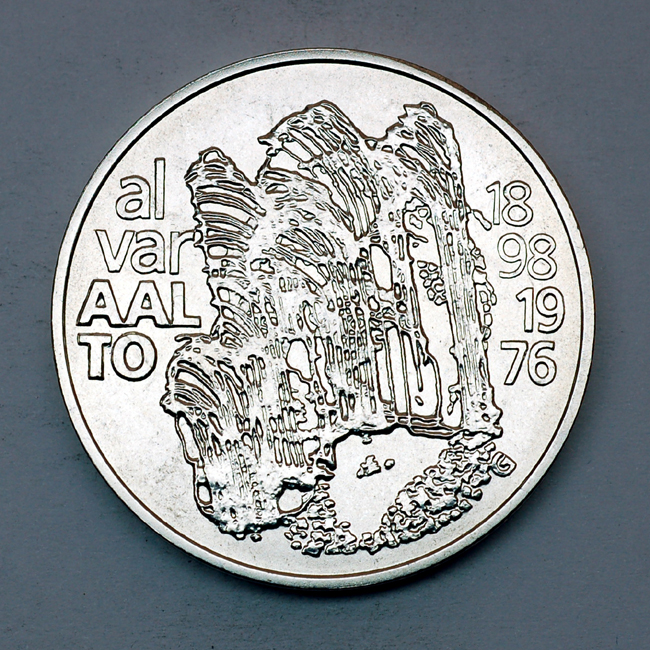 Юбилейная монета в честь Алвара Аалто