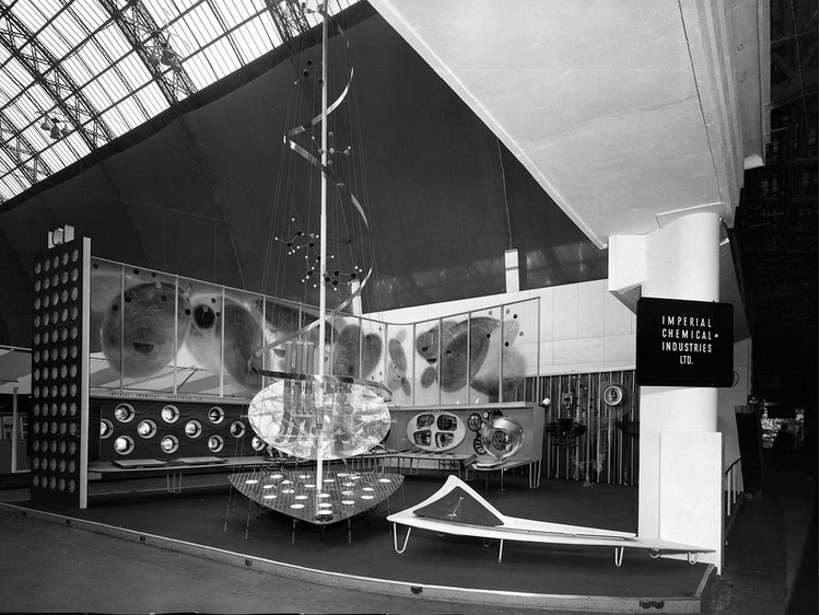 Робин Дей. Выставочный стенд ICI на Британской промышленной ярмарке, 1947