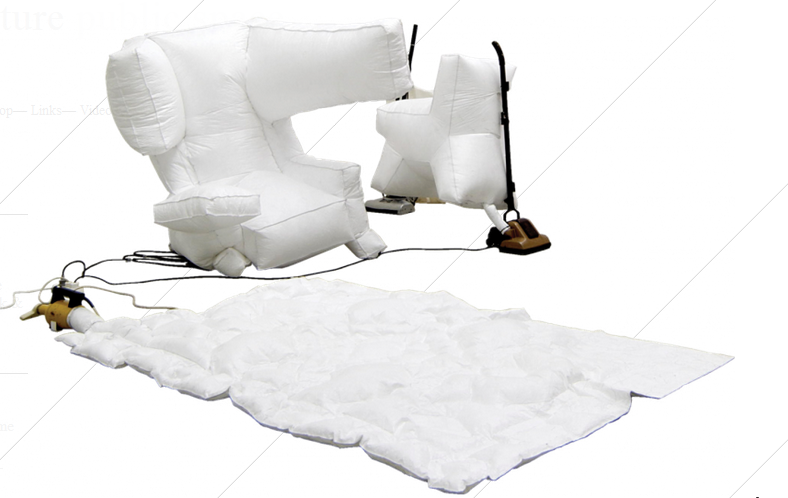 Юрген Бей. Мебель из пыли (Dust Furniture), 2004