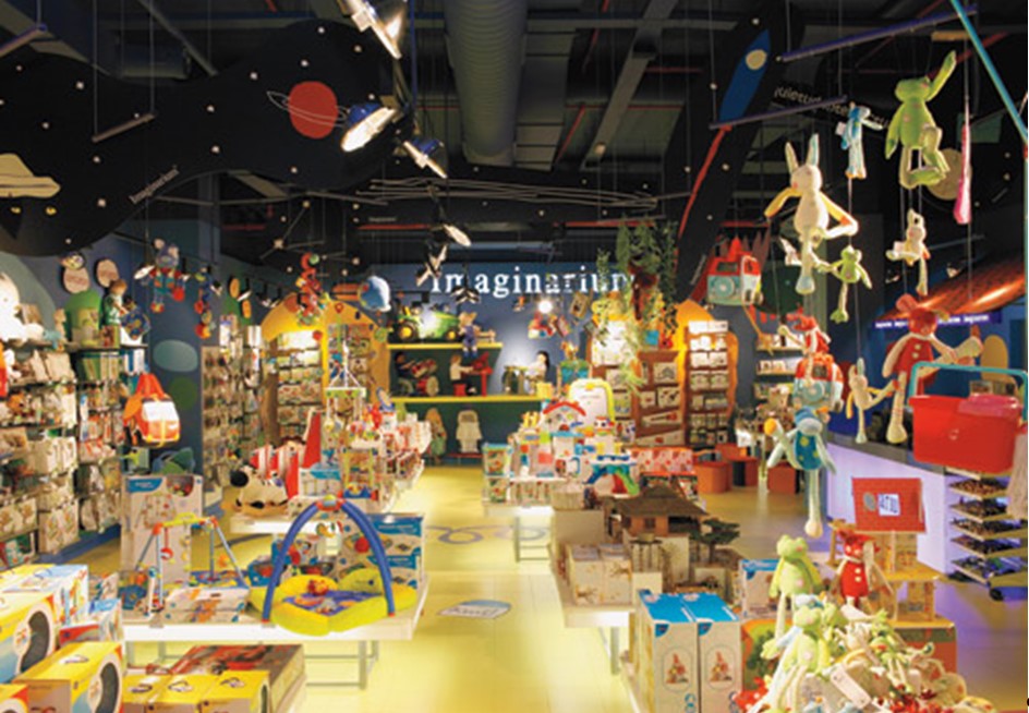 Марти Гиксе. Интерьер магазина детских игрушек Imaginarium (2011)