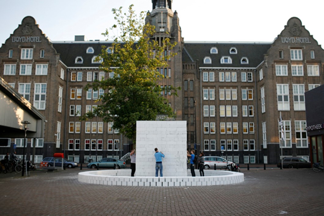Марти Гиксе. Инсталляция Sculpt me Point в Амстердаме