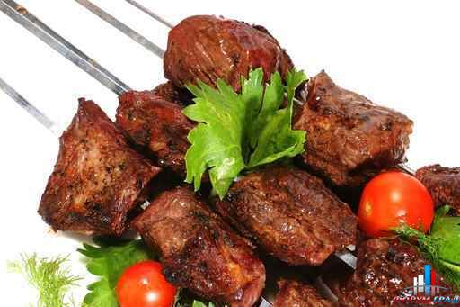 шашлык говядины