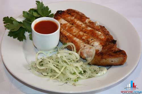 Свинина на углях