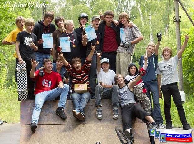 Полёт райдера. Ступино 2007г.