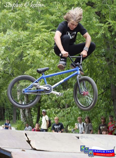 Полёт райдера. Ступино 2007г.