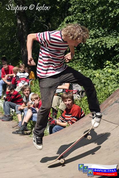 Полёт райдера. Ступино 2007г.