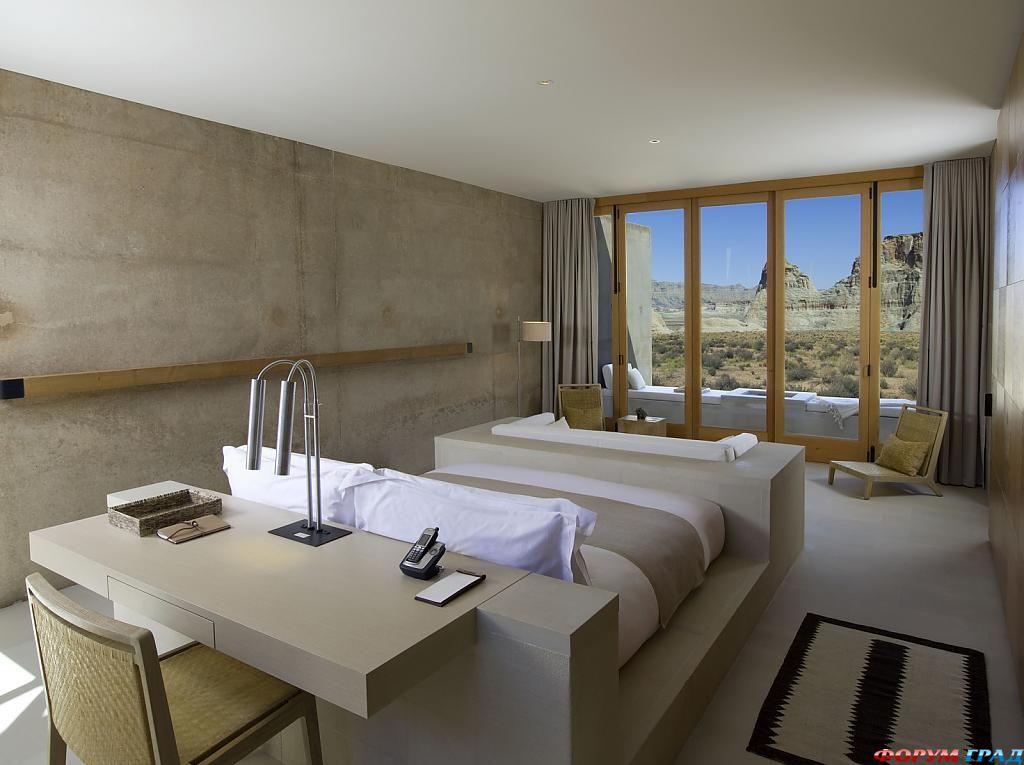 В отеле Amangiri Villas