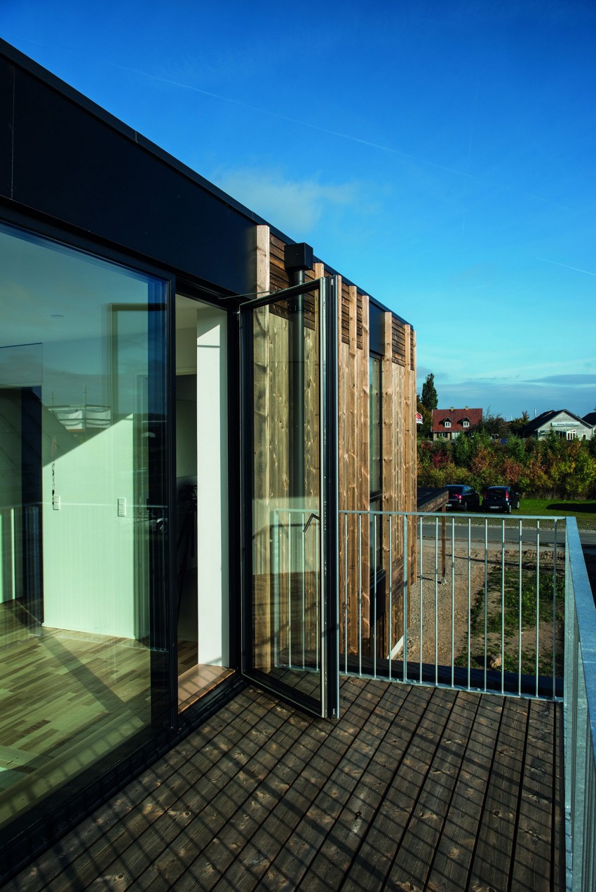 Балкон дома-трансформера от Henning Larsen Architects, Дания