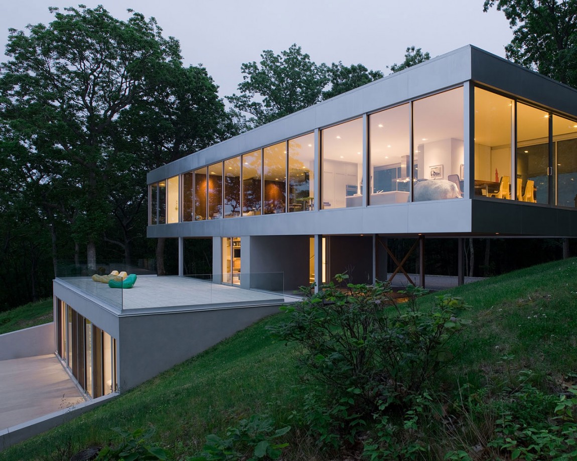 Дом Clearhouse от Michael P Johnson и Stuart Parr Design