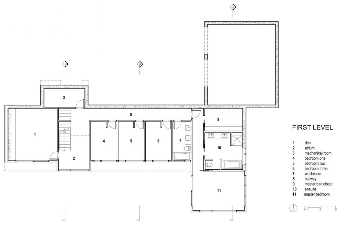 План этажа резиденции Harbour Heights, Инвернесс, Канада