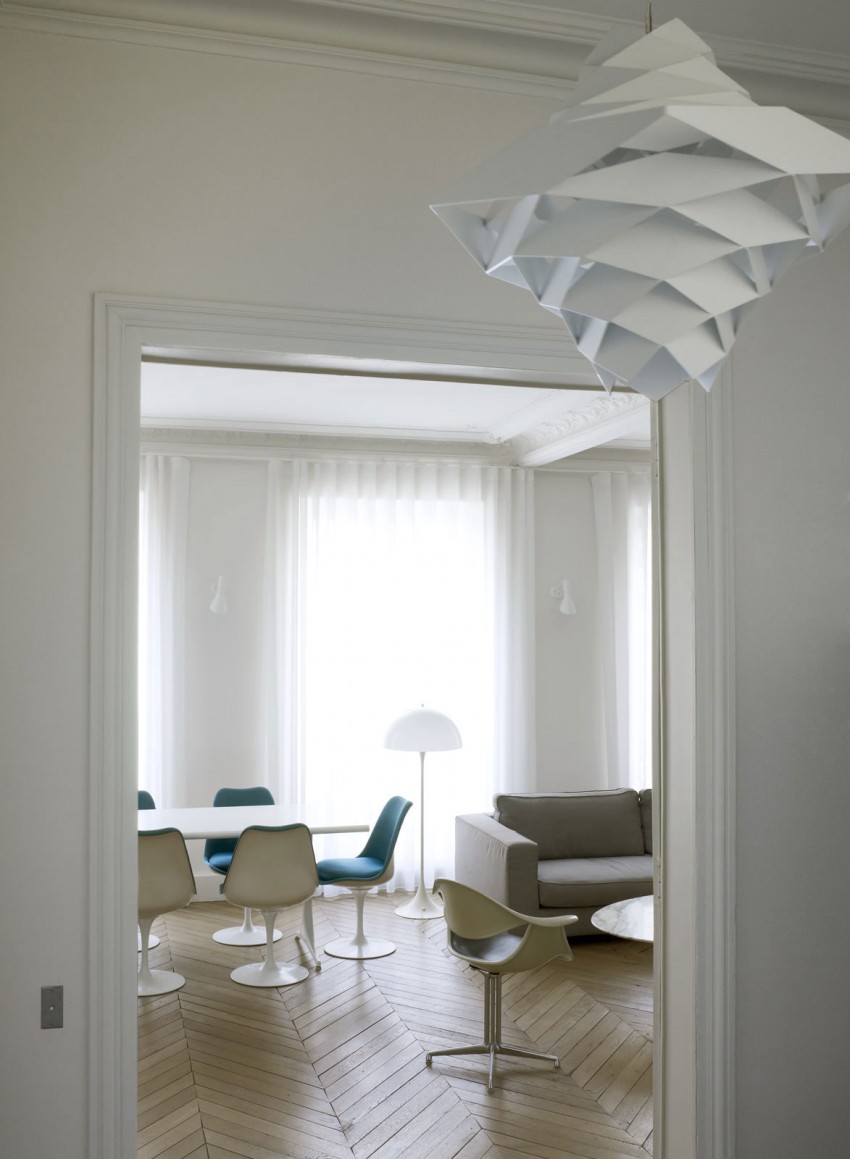 Дизайн интерьера частных апартаментов Rue Semard