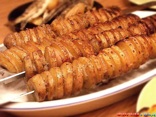 печёная картошка