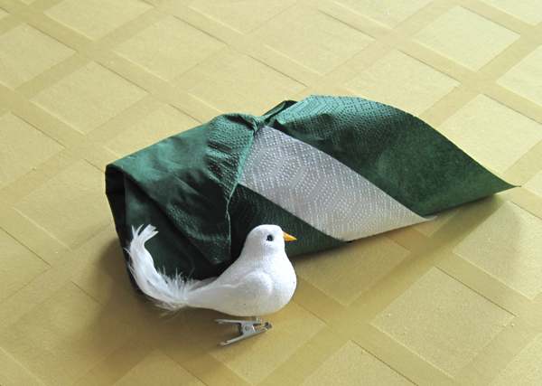 Как красиво сложить салфетки