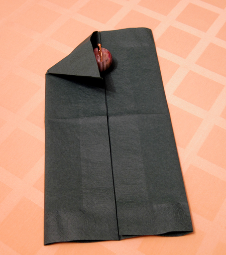 Как красиво сложить салфетки