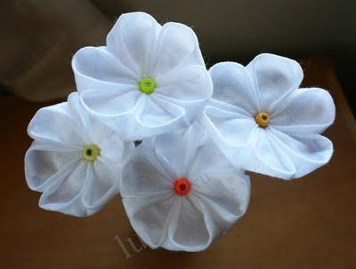 цветы из салфеток