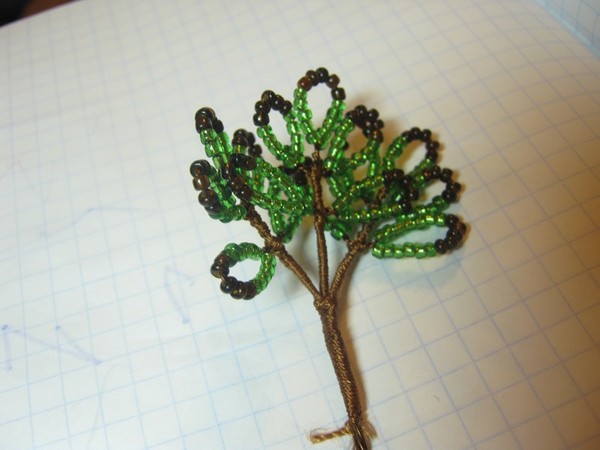 бисер, елка