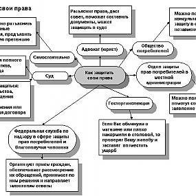 Защита прав схема