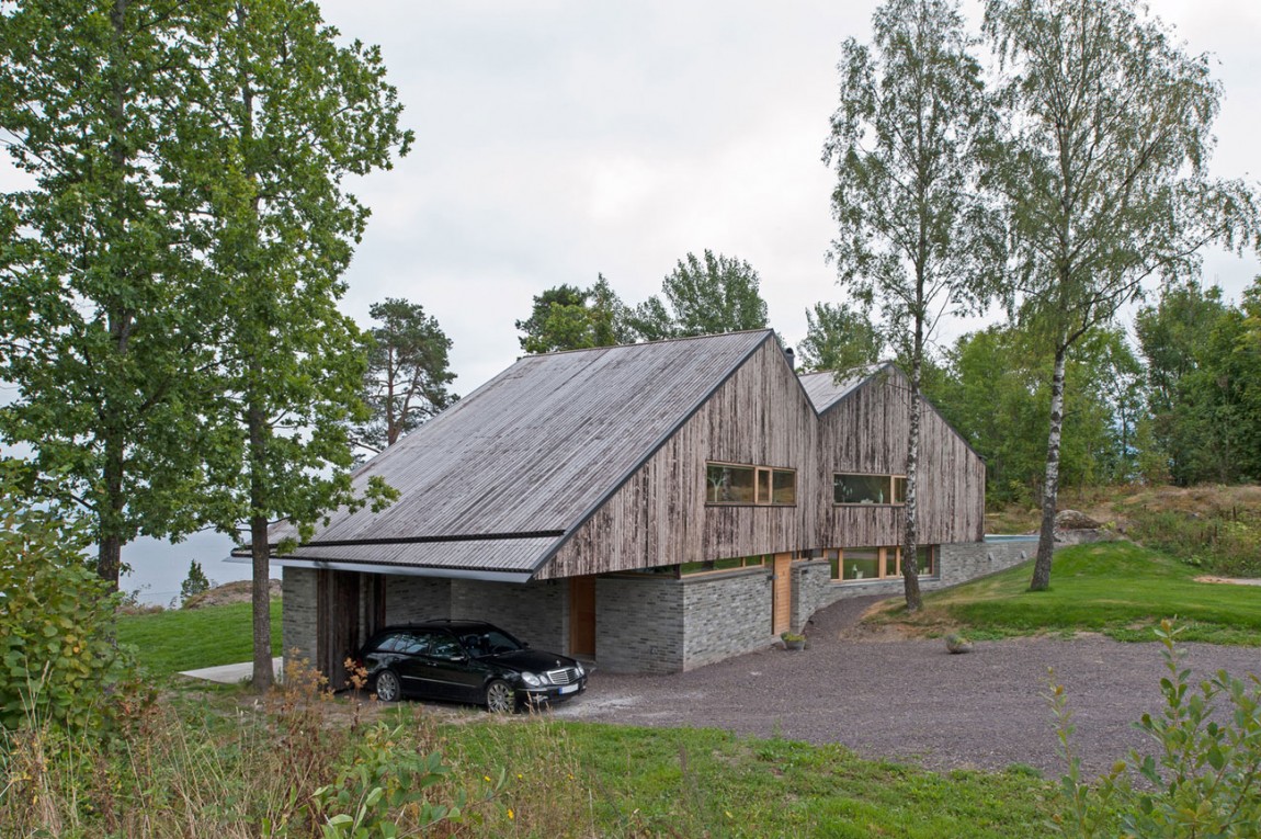 Уютный загородный дом Off/Ramberg House в Холместранне, Норвегия
