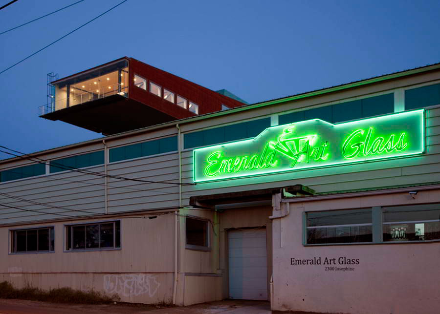 Интерьер загородного дома Emerald Art Glass House от FISHER ARCHitecture, Питтсбург, США