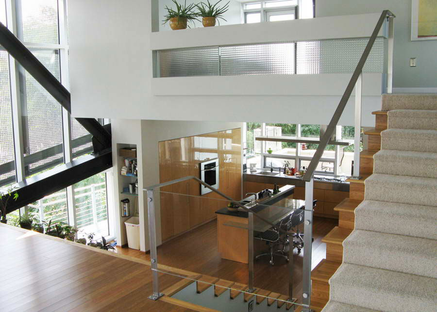 Интерьер загородного дома Emerald Art Glass House от FISHER ARCHitecture, Питтсбург, США