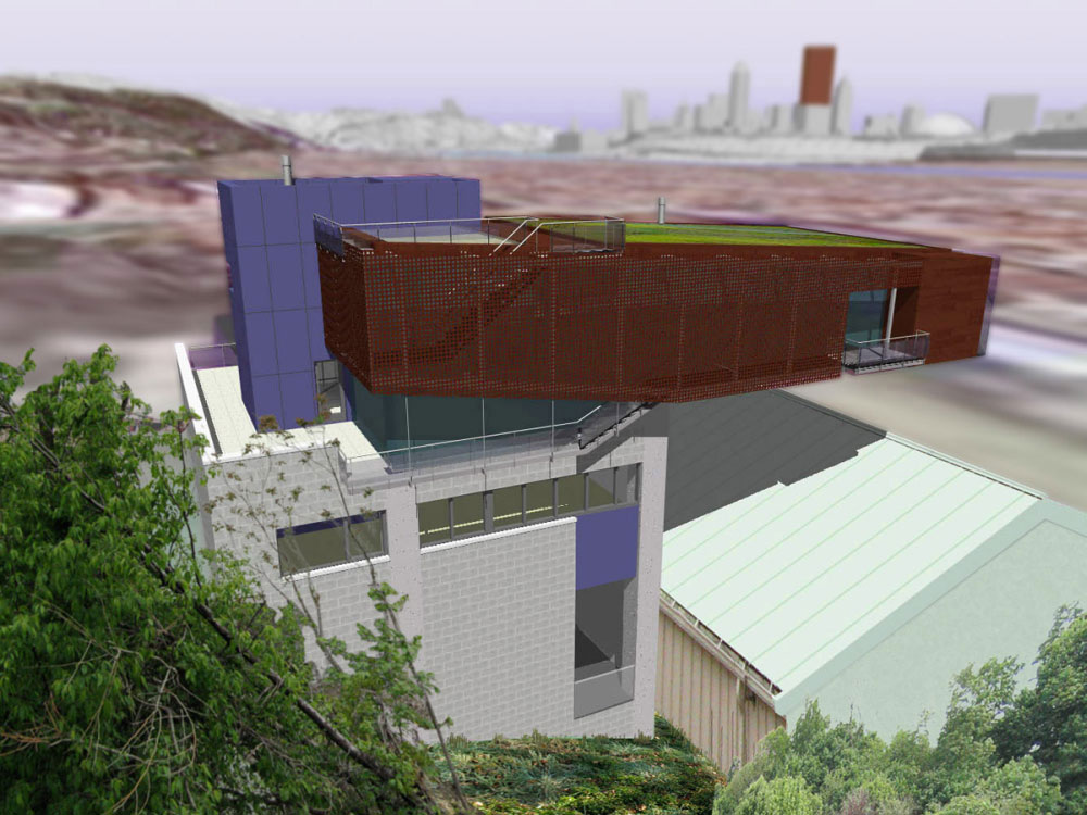 Интерьер загородного дома Emerald Art Glass House от FISHER ARCHitecture, Питтсбург, США