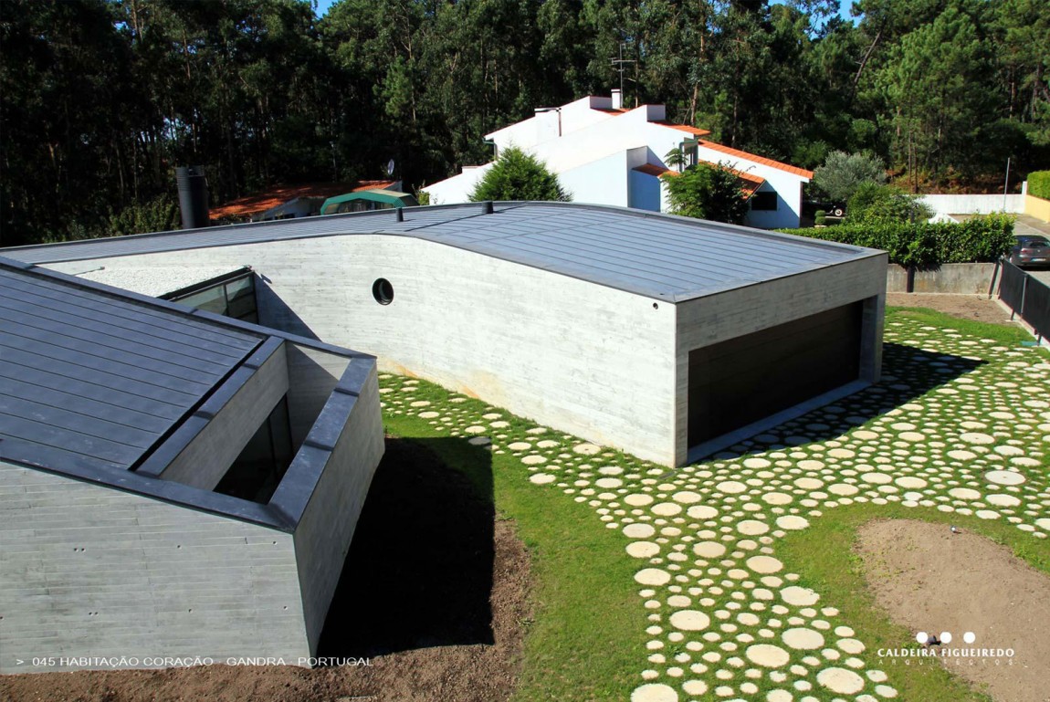Роскошный особняк Habitaçao Coraçao от Caldeira Figueiredo, город Esposende, Португалия