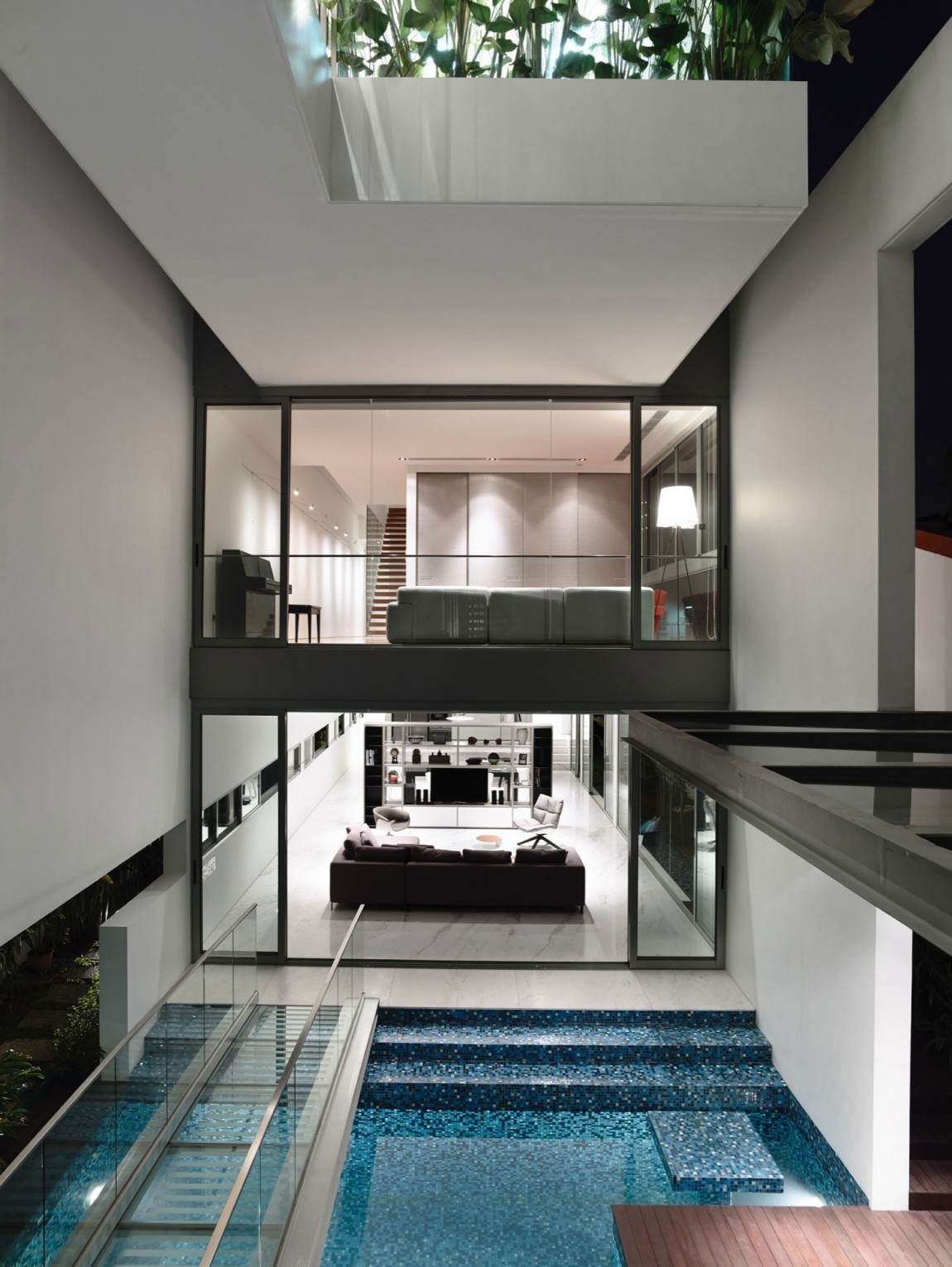 Интерьер дома JIn Angin Laut от архитекторов Hyla, Сингапур