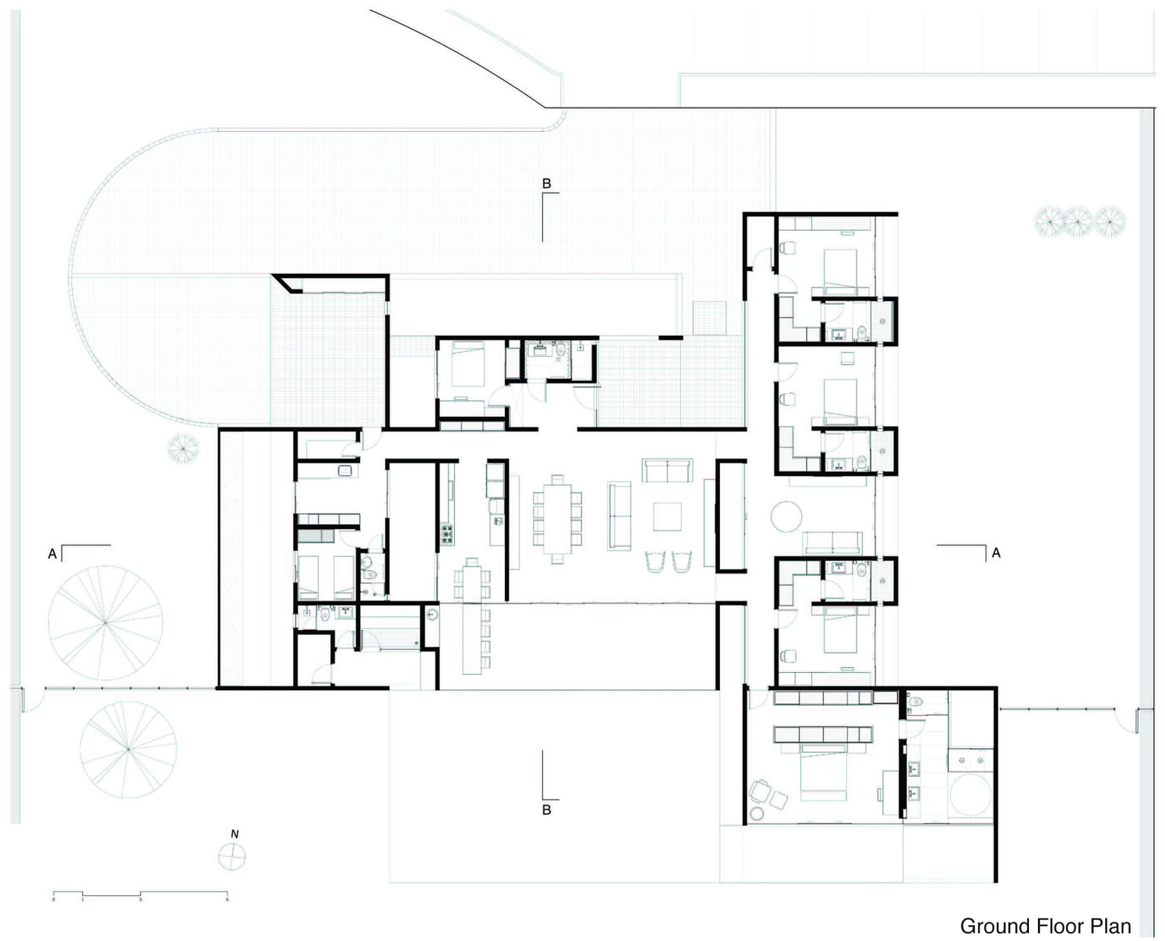 Коттедж Migliari Guimarães House, Бразилия
