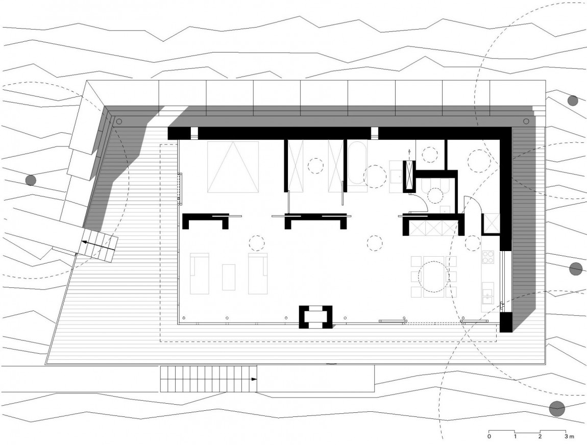 Интерьер уютного светлого дома Lake House у озера, Крейцау, Германия