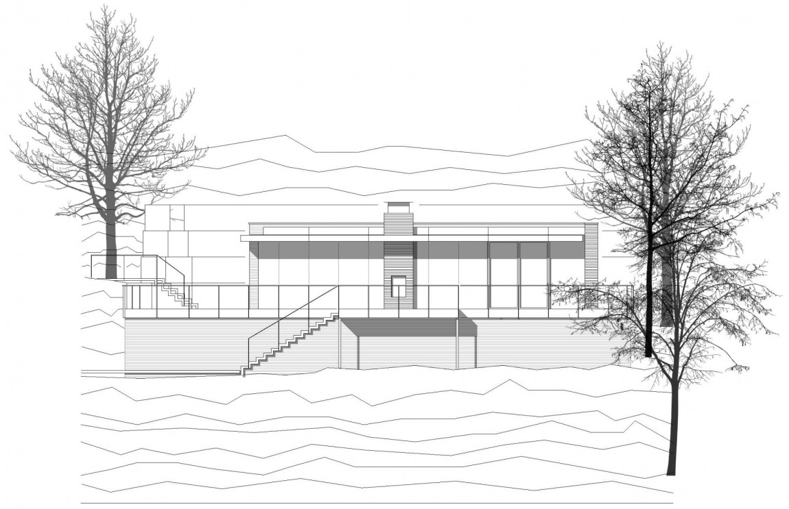 Интерьер уютного светлого дома Lake House у озера, Крейцау, Германия