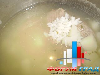 Суп рисовый