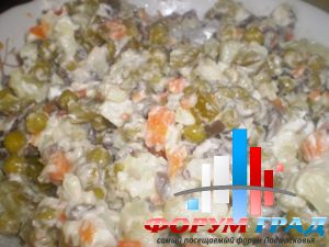 грибной "оливье"