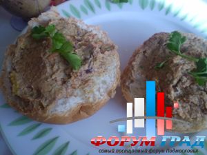 Бутерброды с фасолевым паштетом