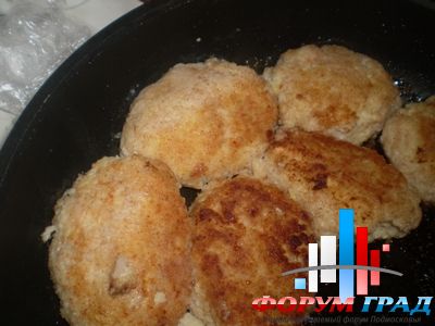Котлеты рыбные
