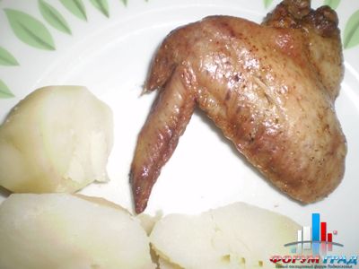 куриные крылышки запеченые