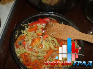 Свинина под перцем