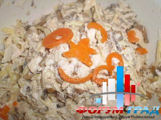 Салат куриный