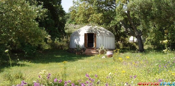 Отель The Hoopoe Yurt Hotel