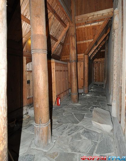 церковь Borgund Лэрдала