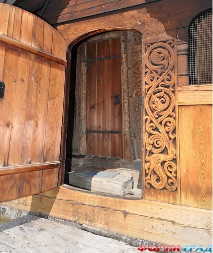 церковь Borgund Лэрдала