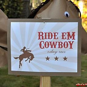 cowboy birsday party