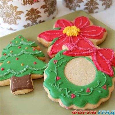 новогоднее печение