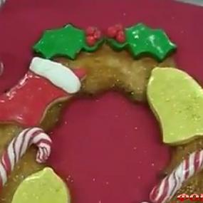 The wreath of baking