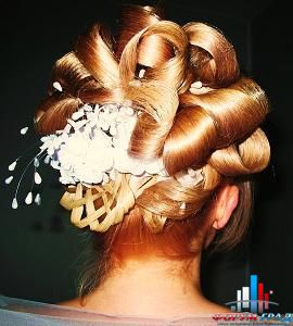 прическа невесты