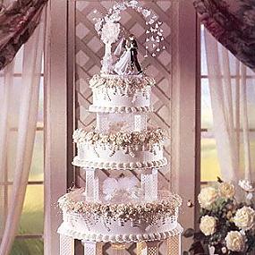 svadebnie torty s fontanami