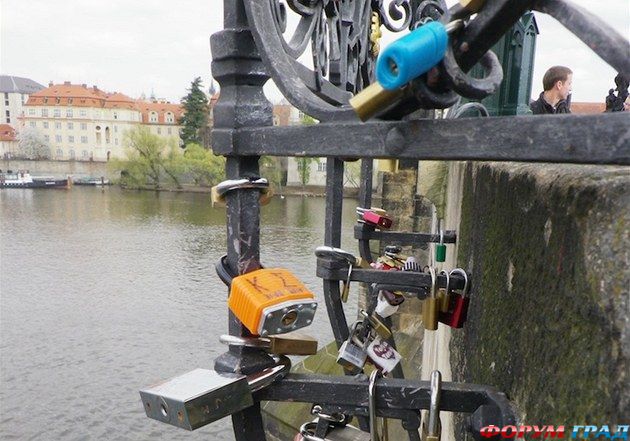 Замочки. Прага