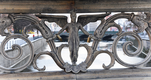 Берлин. Мост с замочками