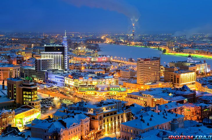 Казань зимой 1