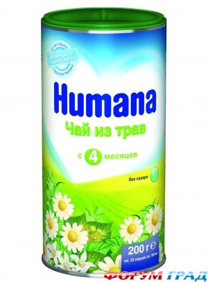 Детский чай Humana